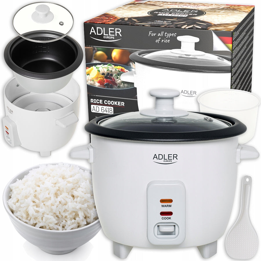 POT FOR COOKING RICE VEGETABLES SUSHI RICE COOKER 0,6L ELECTRIC RICE AD6418