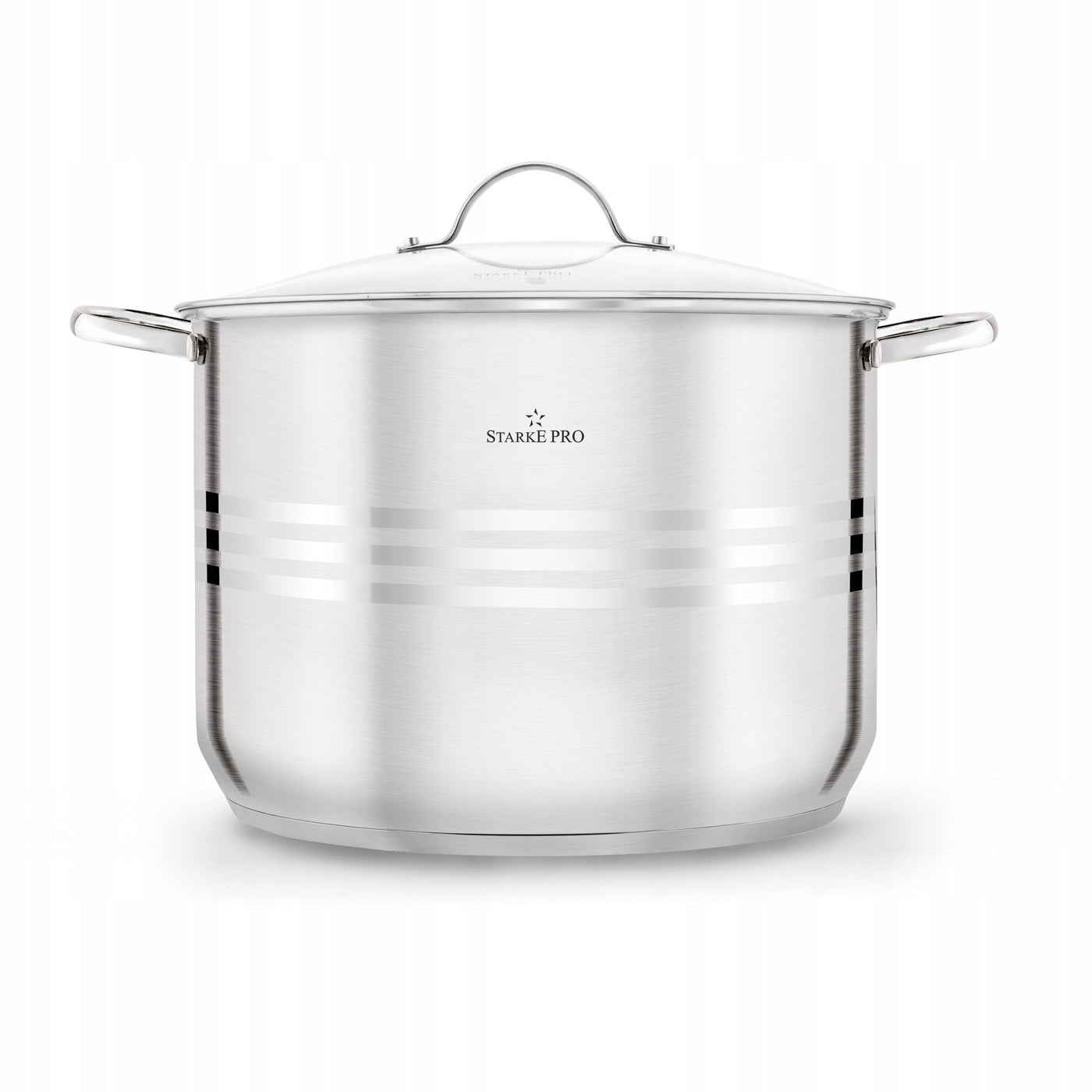 POT HIGH Steel LARGE with LID Stainless Starke Pro Barcelo 15 l Packaging status original