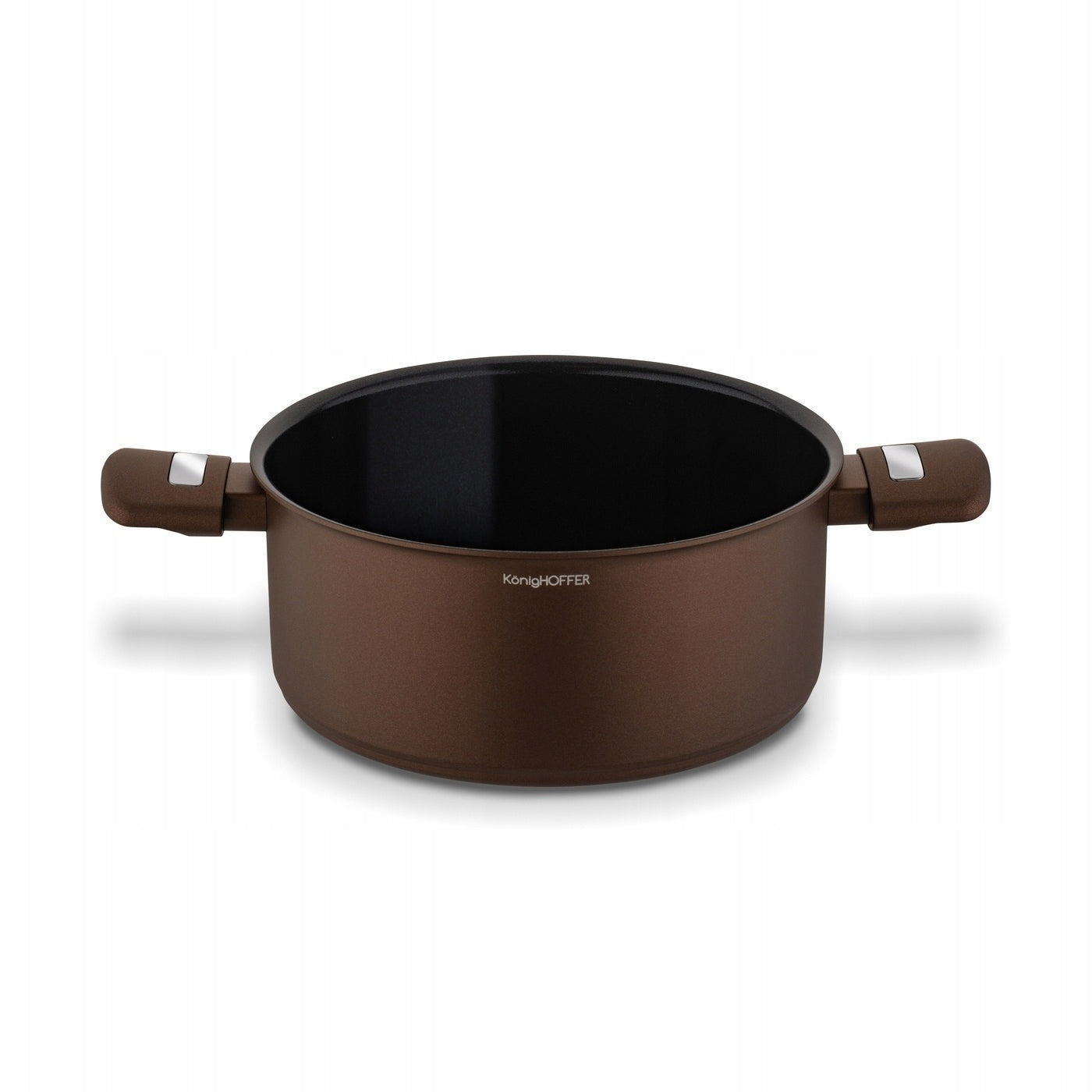 POT INDUCTION Ceramic Lid GAS SOLID Konighoffer Reno 4,6 l 24cm Packaging status original