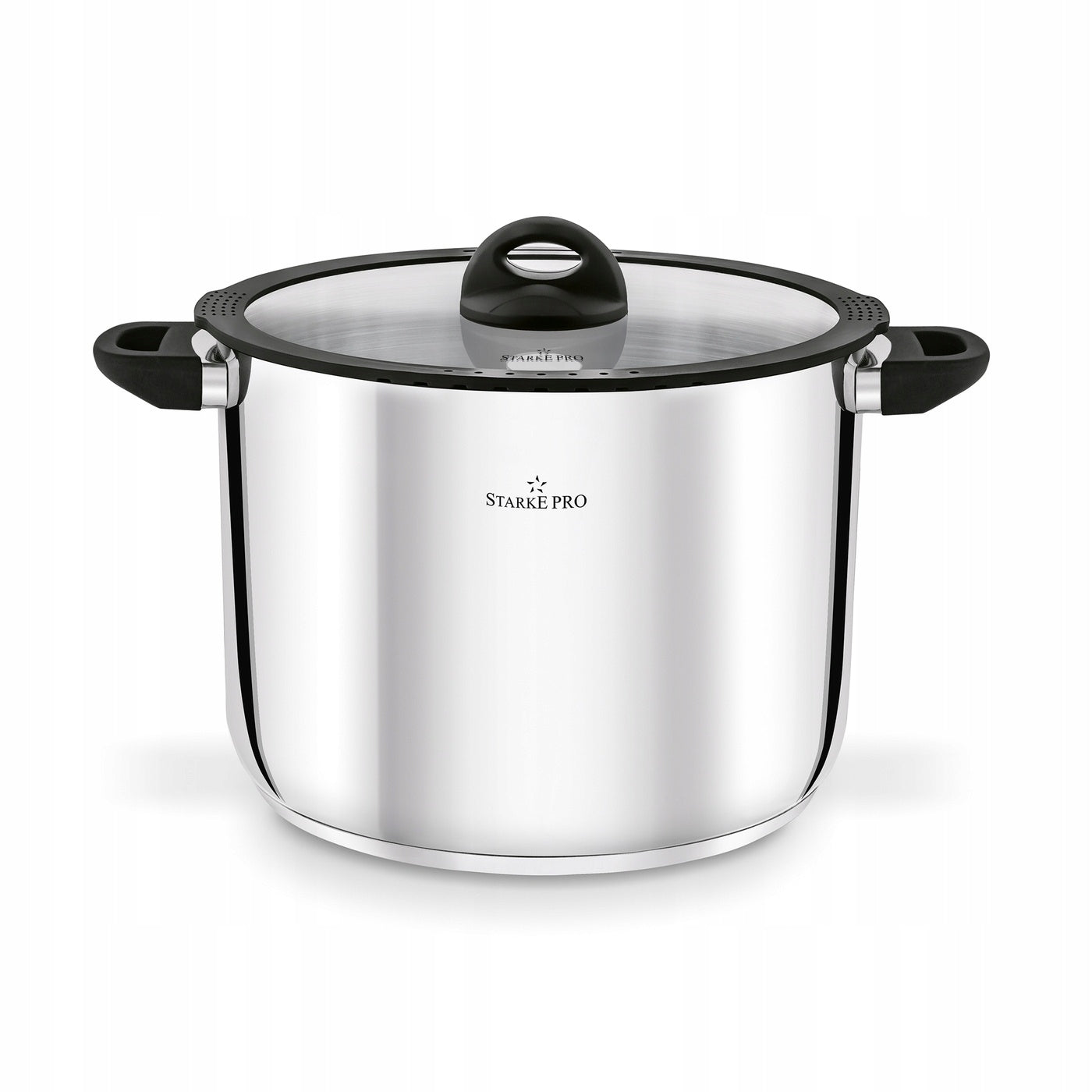 POT INDUCTION High Steel LARGE Easy STRAINING Starke Sante 12,5L 24