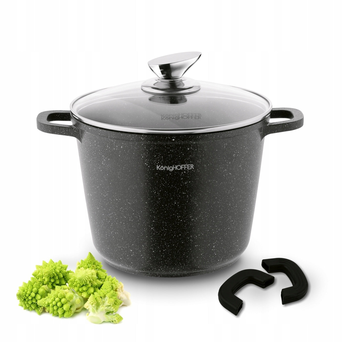 POT Induction Large HIGH 2x overlay LID Konighoffer Pollo 4L