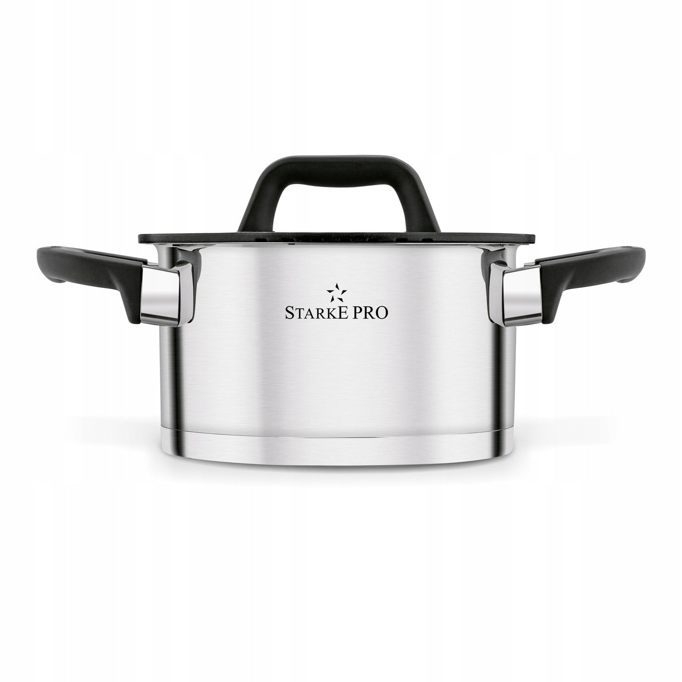 POT Induction STEEL Lid Small GAS Starke Pro Rigor 2,4 l 18cm Capacity 2.4 l