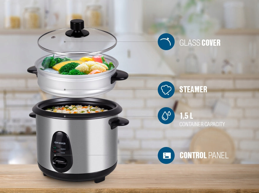 POT MULTIFUNCTIONAL RICE COOKER MULTICOOKER MH-05 ORAVA KEEP WARM FUNCTION Packaging status original
