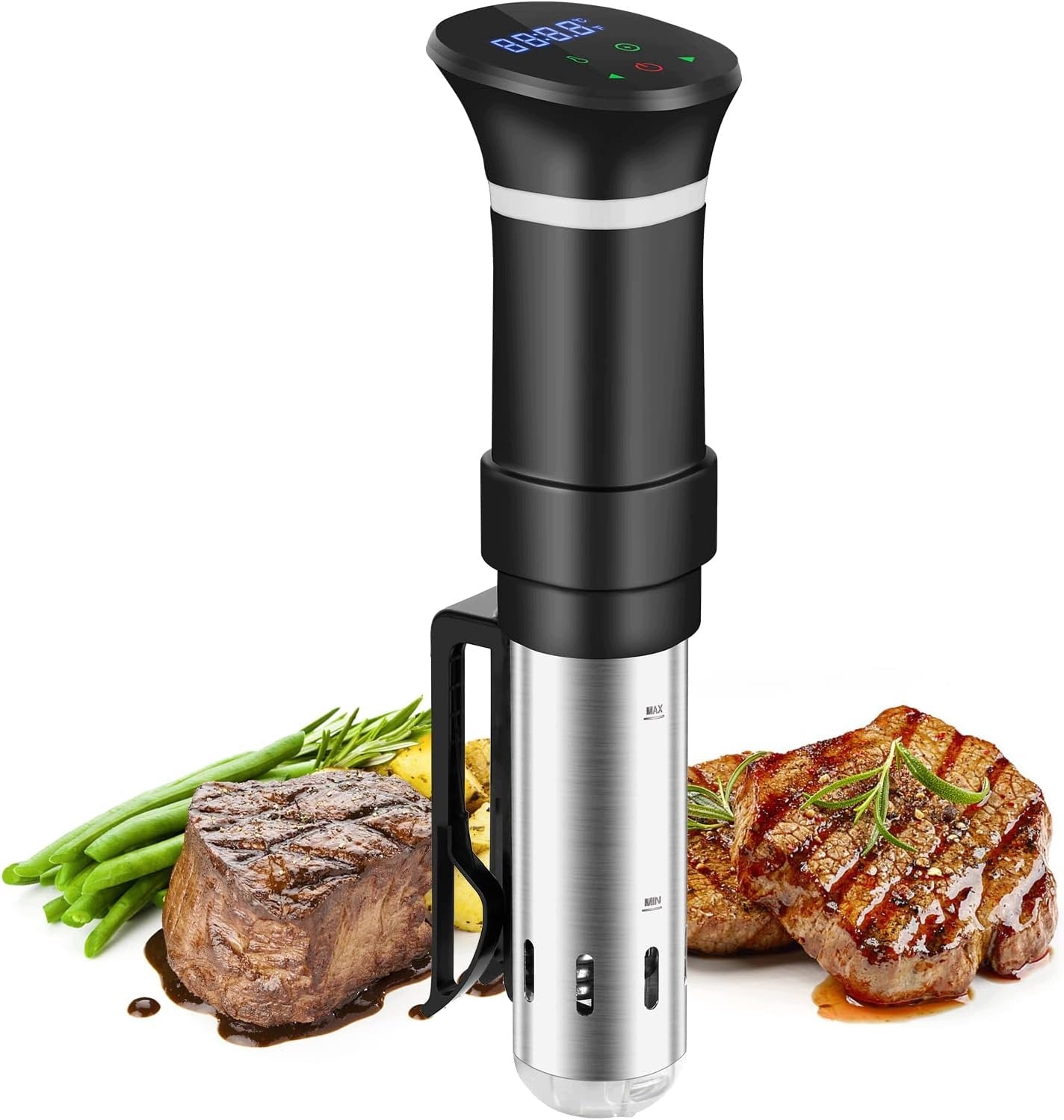POT SOUS VIDE 1000W TOUCH DISPLAY LCD THERMOSTAT