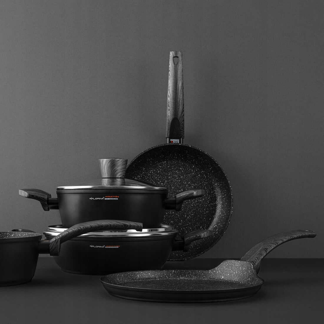 POT WITH LID BONO FLORINA 28 CM 6,1 L Brand Florina