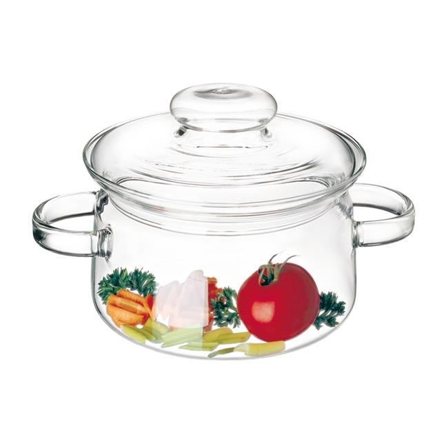 POT WITH LID GLASS HEAT-RESISTANT SIMAX NYKO 2 L