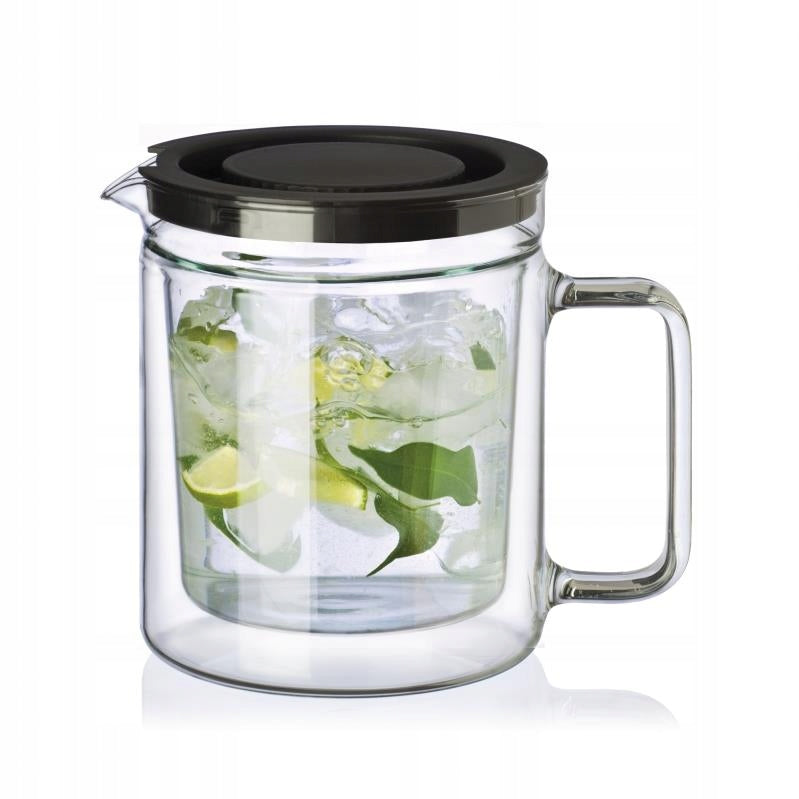POT WITH TEA INFUSER HERBS SIMAX TWIN 1,1L