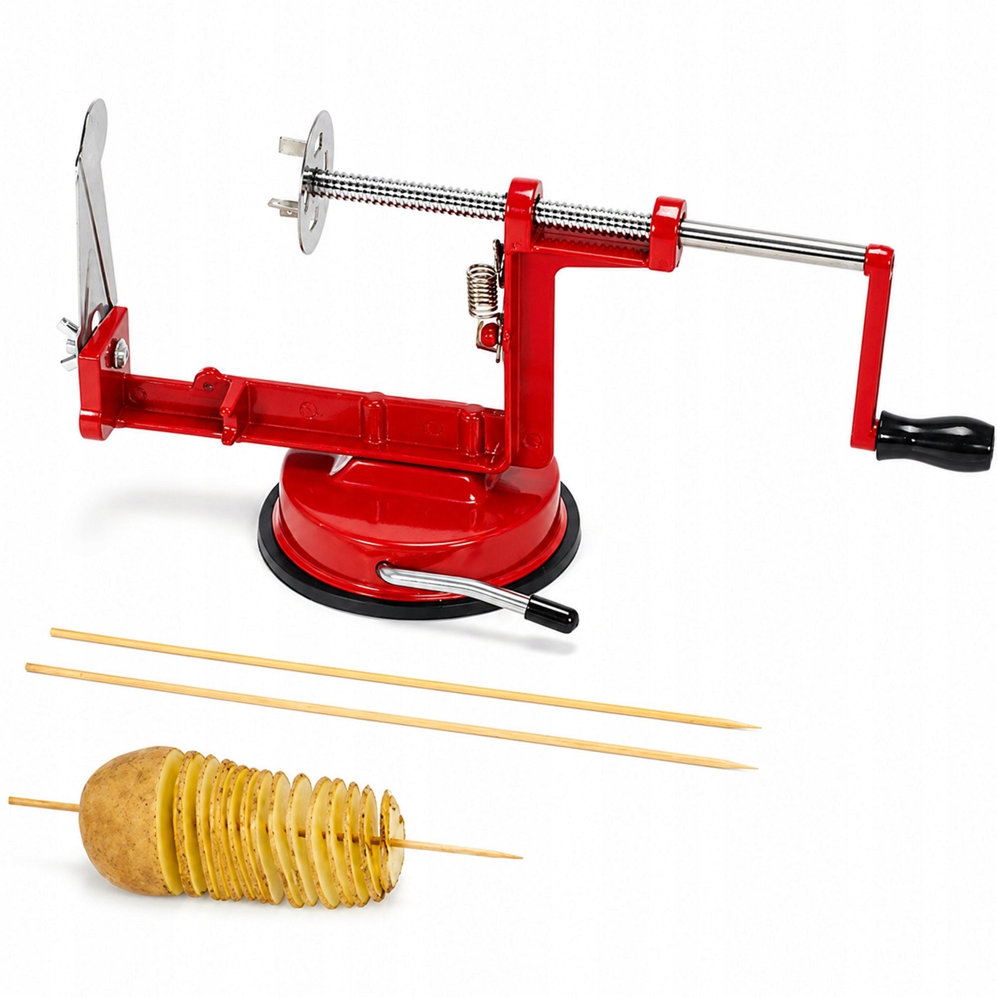 POTATO CHIP MACHINE VEGETABLES SPIRAL SLICER TWISTED POTATO Kind manual