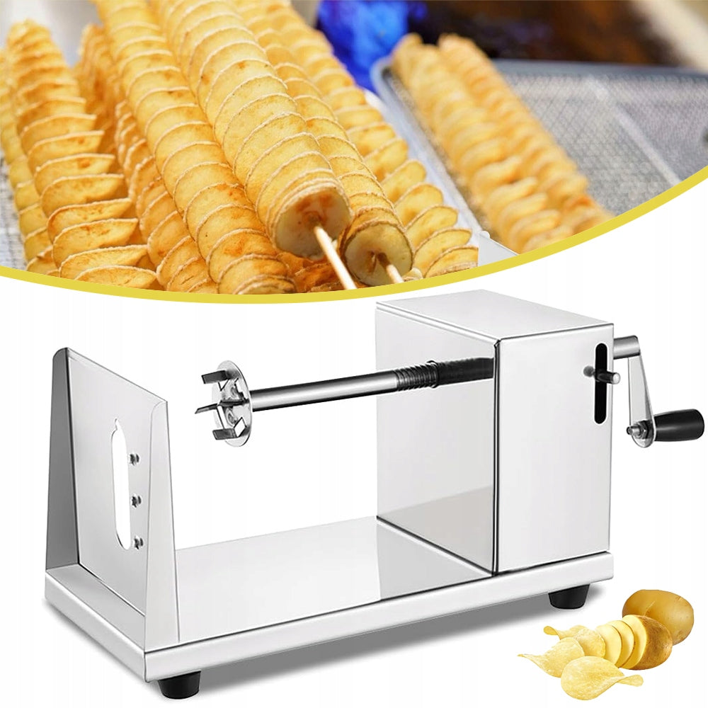 POTATO SLICER MANUAL SPIRAL VEGETABLE SPIRAL, FOR RESTAURANT