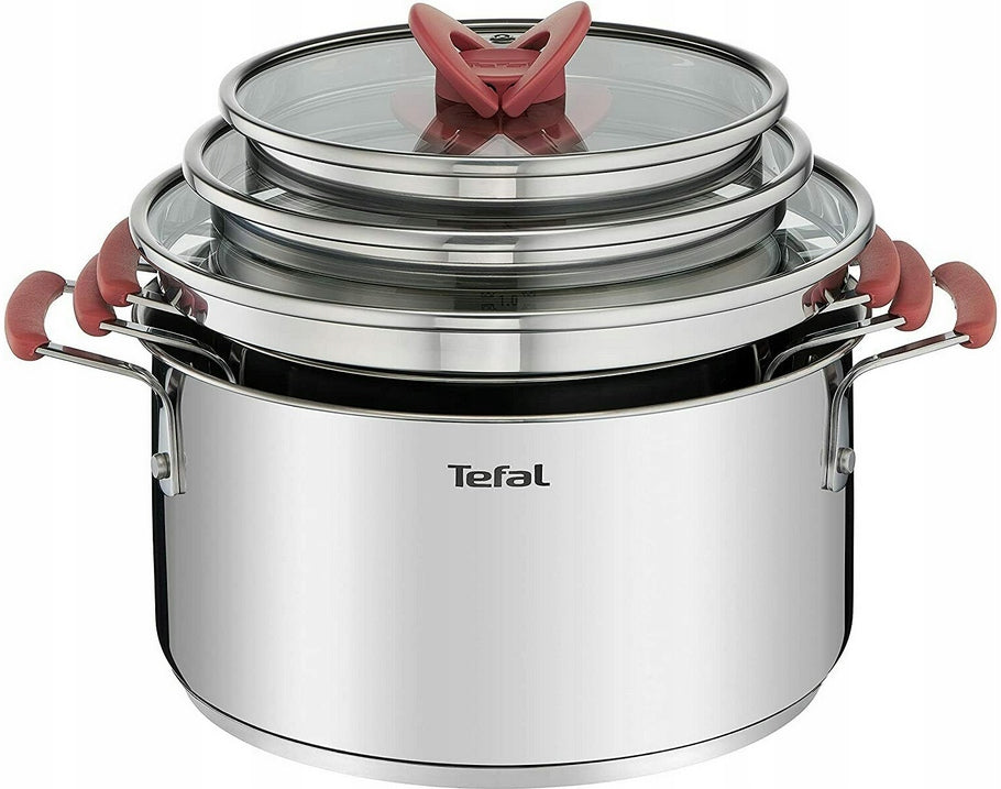 POTS SET TEFAL OPTISPACE 5,1L INOX INDUCTION Manufacturer code G720S6