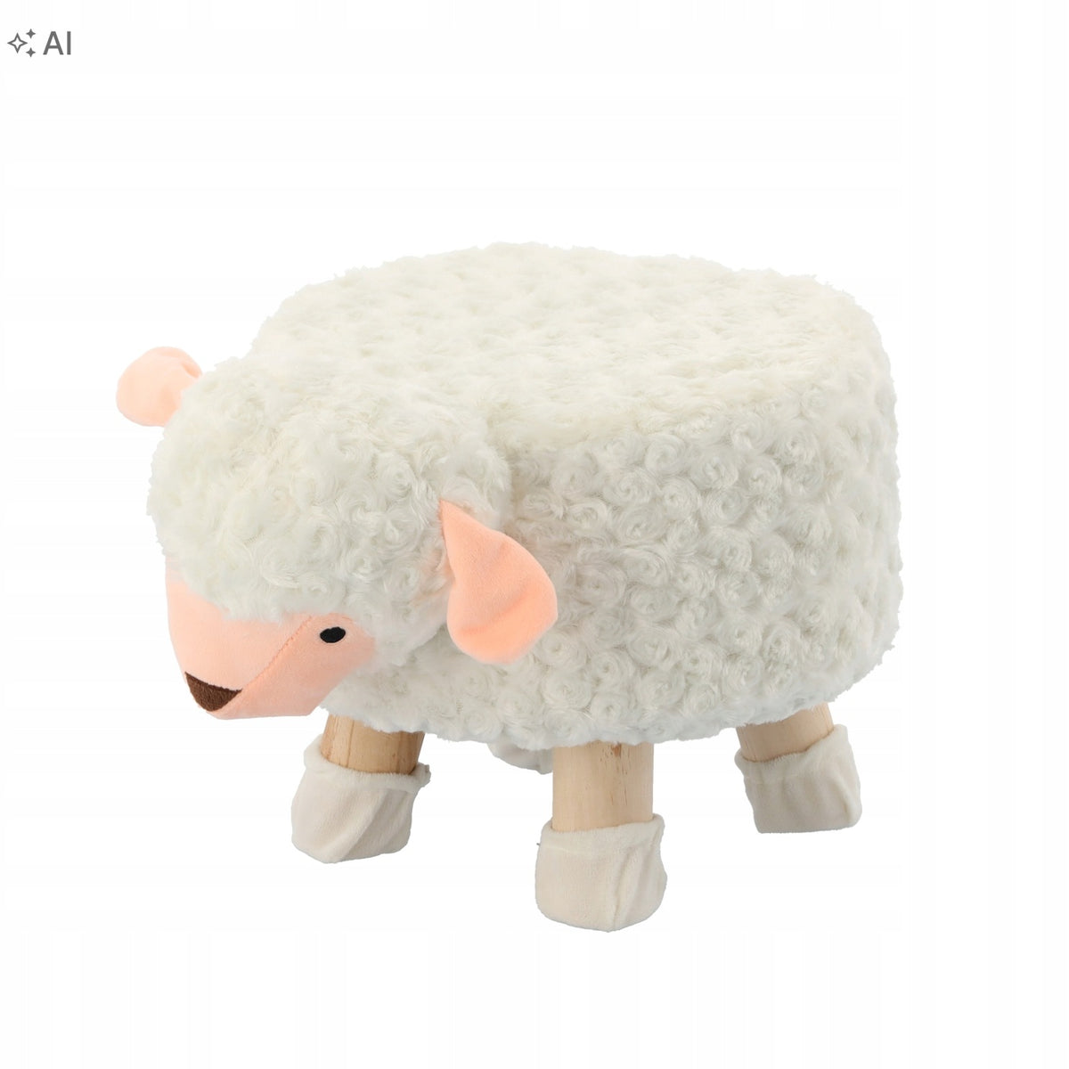 POUF BABY POUF SHEEP 28 x 25 CM FOOTREST SEAT FOR CHILDREN