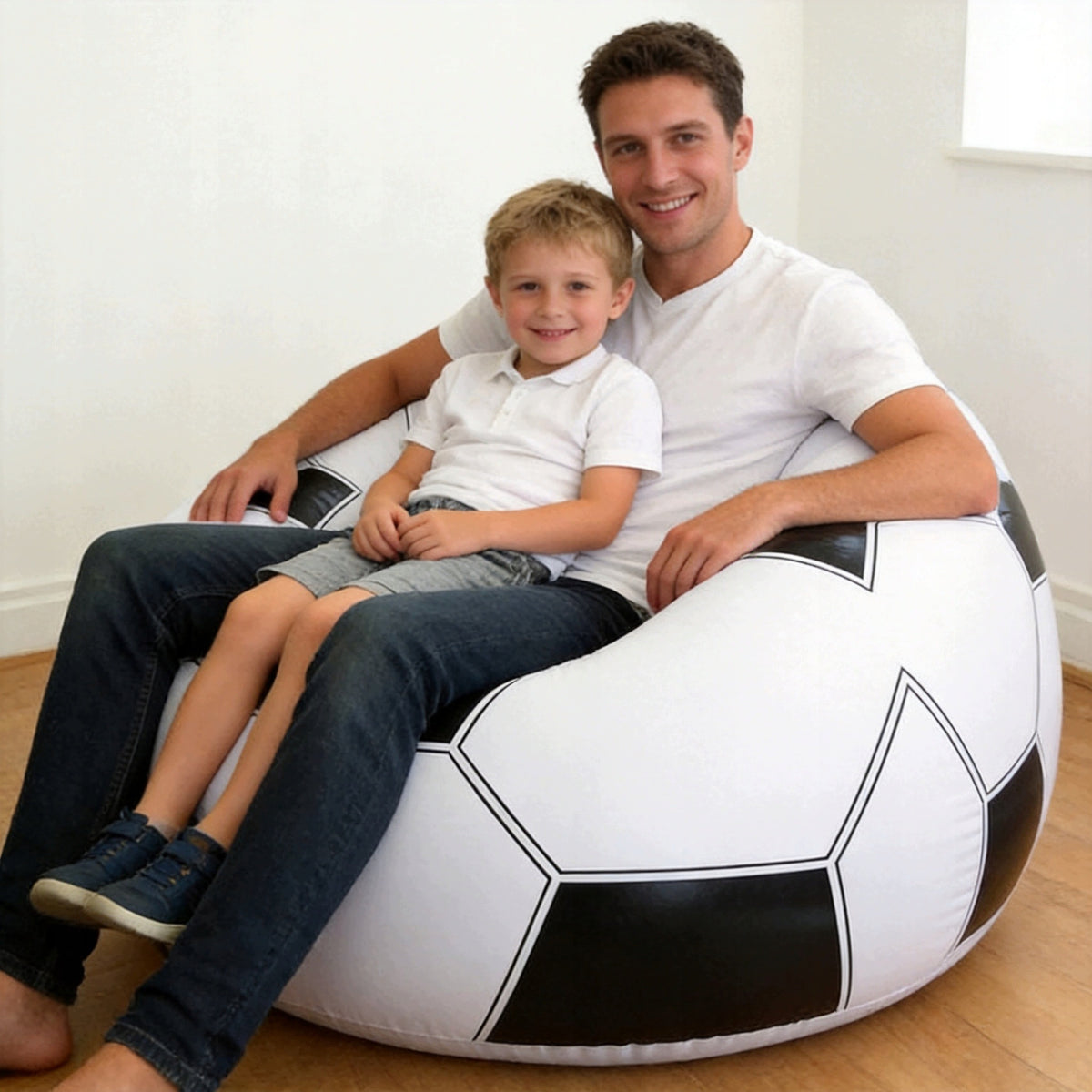 POUF BALL SEAT PVC BAG 70CM FOR SITTING IDEAL FOR GIFT Packaging status original
