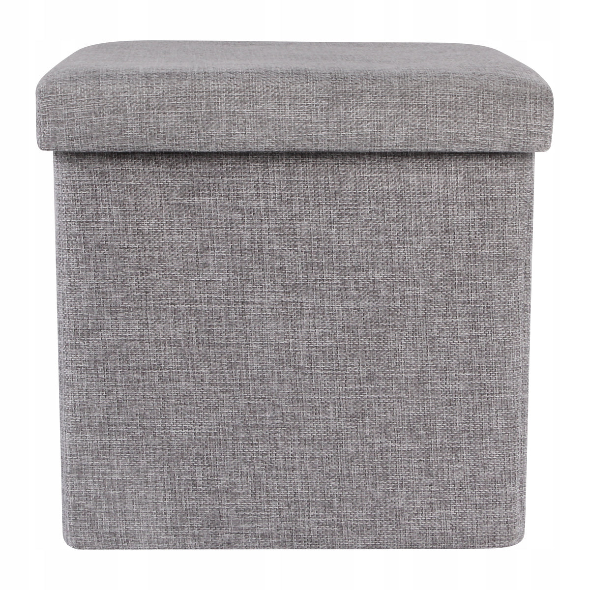 POUF FOLDING STORAGE BENCH SEAT GREY 30cm ## Brand MCS