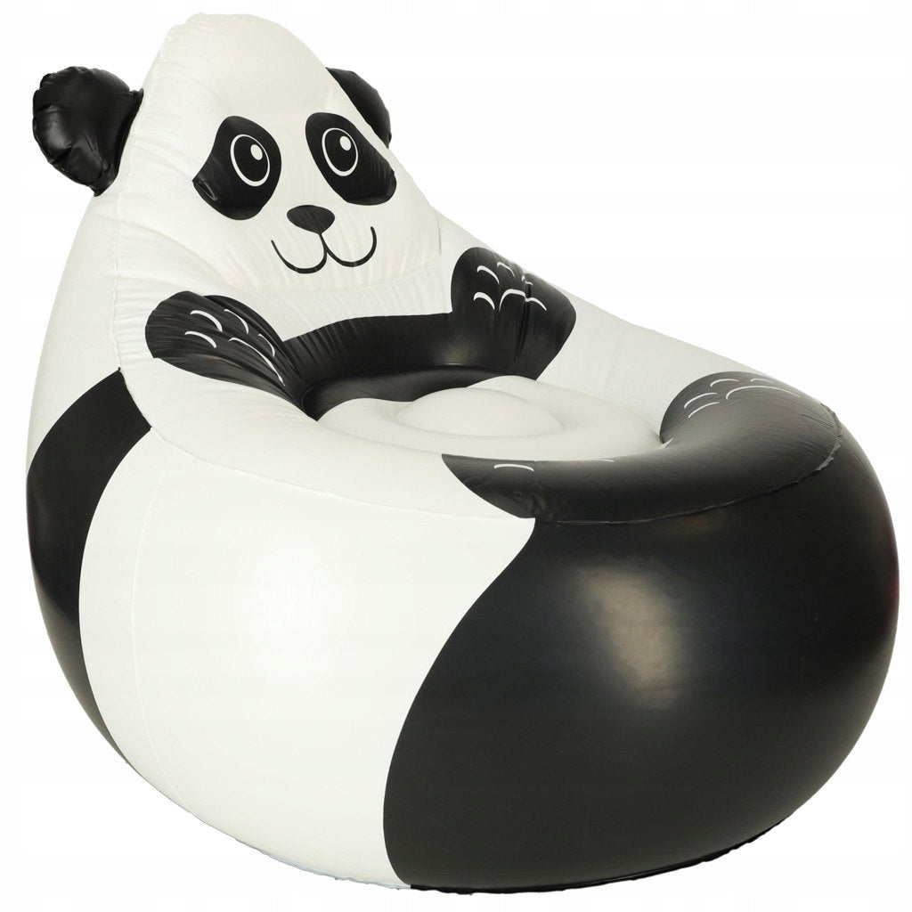 POUF INFLATABLE ARMCHAIR FOR CHILDREN PANDA FOR PLAYING AND SITTING 70KG MAX Brand Bestway