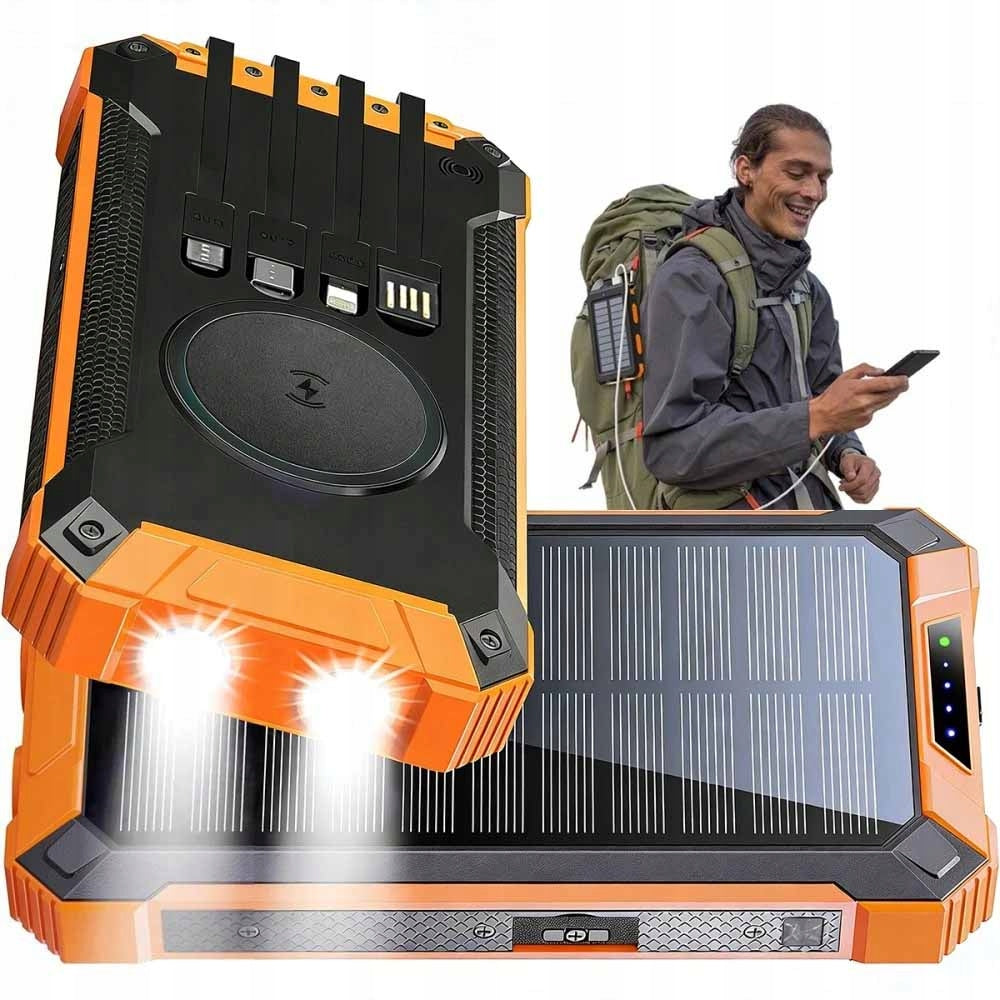 POWER BANK SOLAR CHARGER 30000mAh