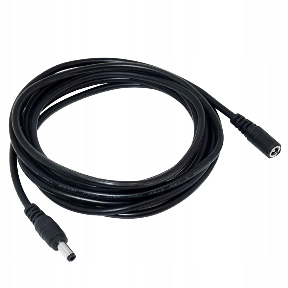 POWER EXTENSION CABLE POWER CABLE FOR CAMERAS AND LAMPS DC CABLE 10M 5,5MM Brand Mobes