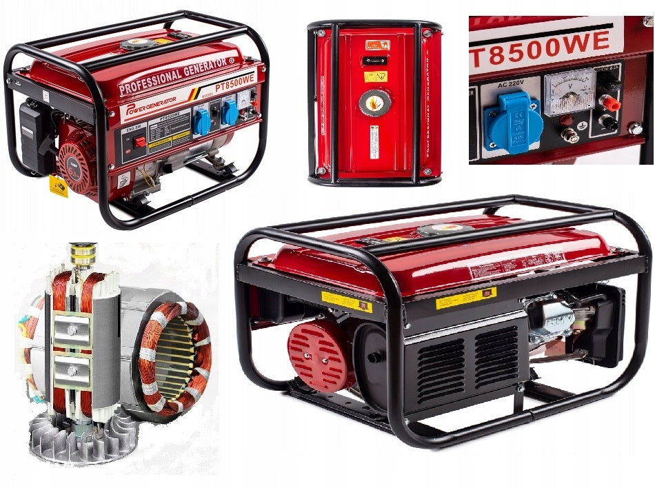 POWER GENERATOR 3000W 6,5KM AVR COPPER