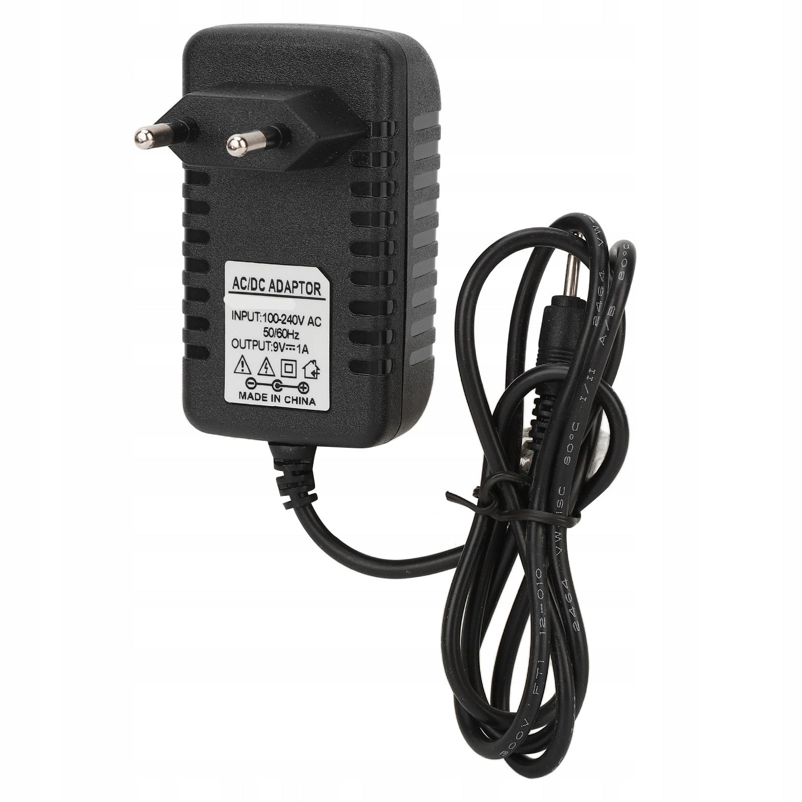 POWER SUPPLY FOR UV NAIL LAMPS 9V 1A PLUG 2,5 mm