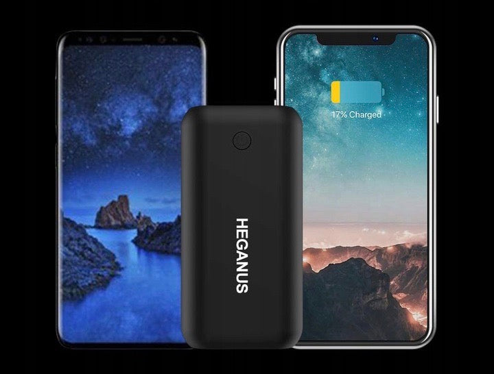 POWERBANK 10000 mAh Power, USB, Black, Cable, Portable, Pocket, Mini Manufacturer code POWERBANK POWER BANK ENERGII PRZENOŚNY