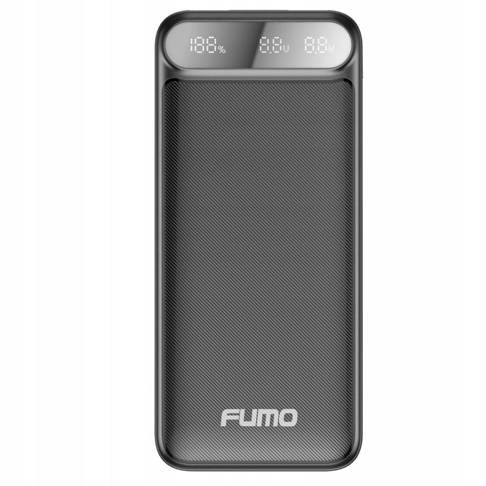 POWERBANK 10000mAh 22.5W QC PD USB USB-C FAST POWER TRAVEL BANK + Cables Brand FUMO
