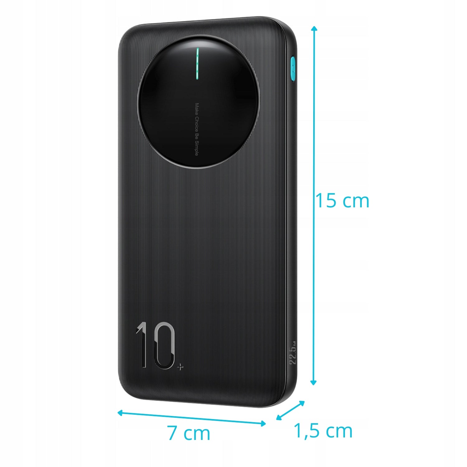 POWERBANK 10000mAh POWER BANK 22,5W WITH DISPLAY AND FAST CHARGING Packaging status original