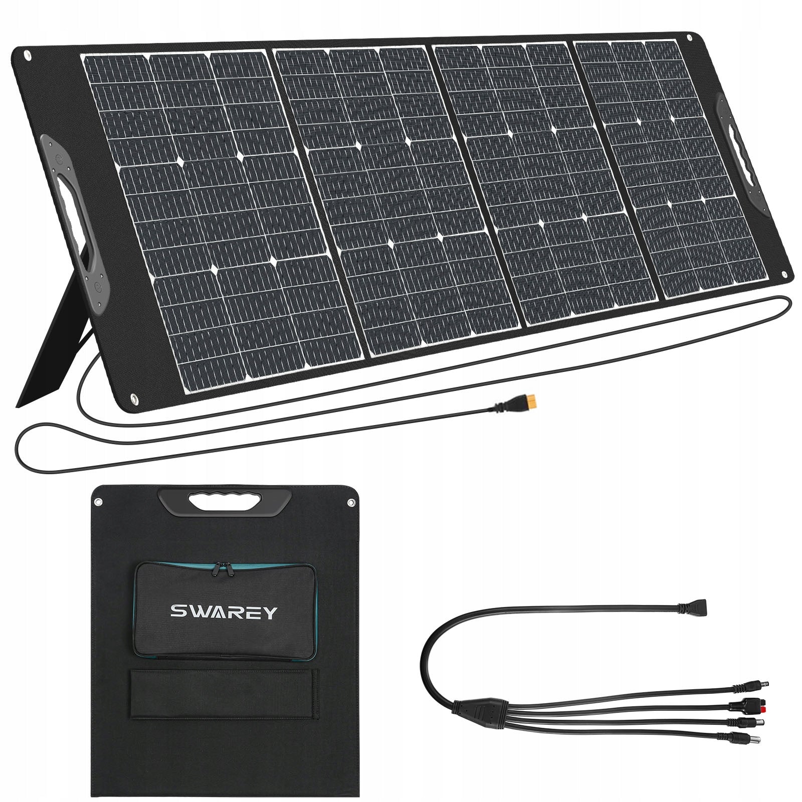 POWERBANK 1000W SOLAR GENERATOR SOLARNY AC QC3.0 TYPE-C +200W SOLAR PANEL Brand Swarey
