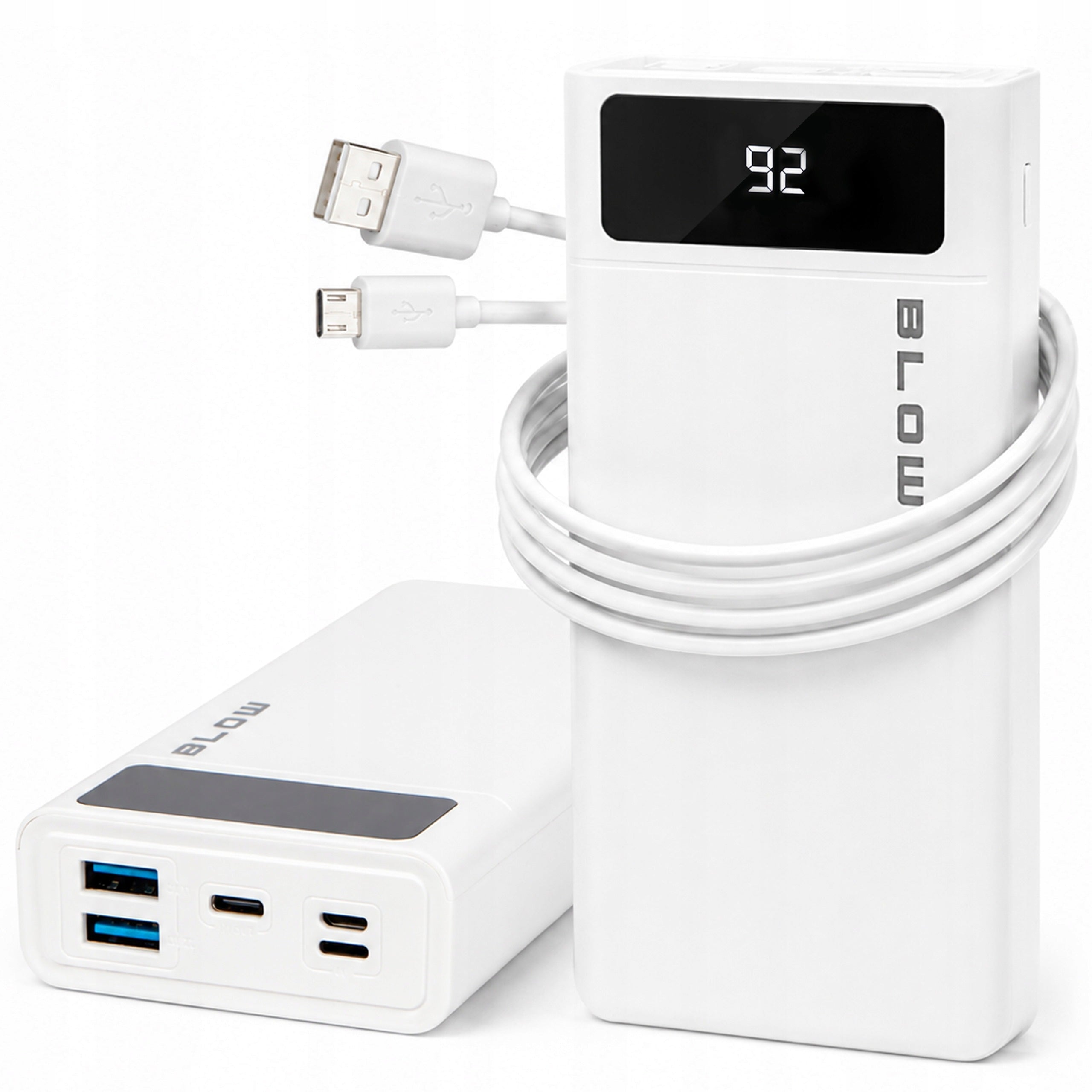 POWERBANK 20000mAh 22,5W POWER BANK QC PD USB-C FAST SAFE ROOMY