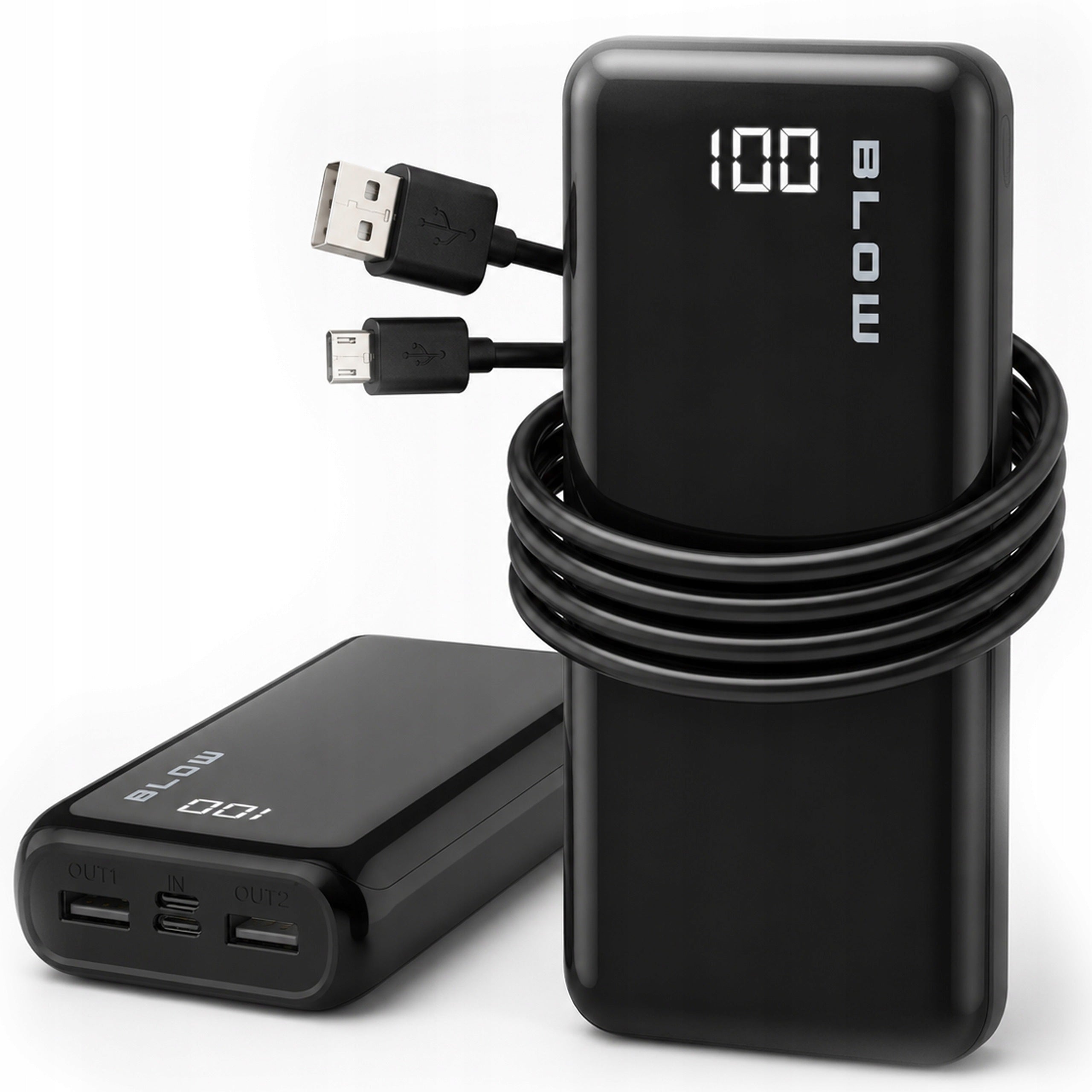POWERBANK 20000mAh 22,5W QC PD USB C USB FAST POWERFUL TRAVEL POWER BANK