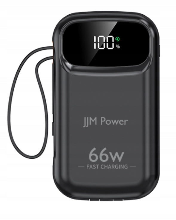 POWERBANK 20000mAh FAST 66W PD QC Display USBC Cables USBA Lightning Packaging status original