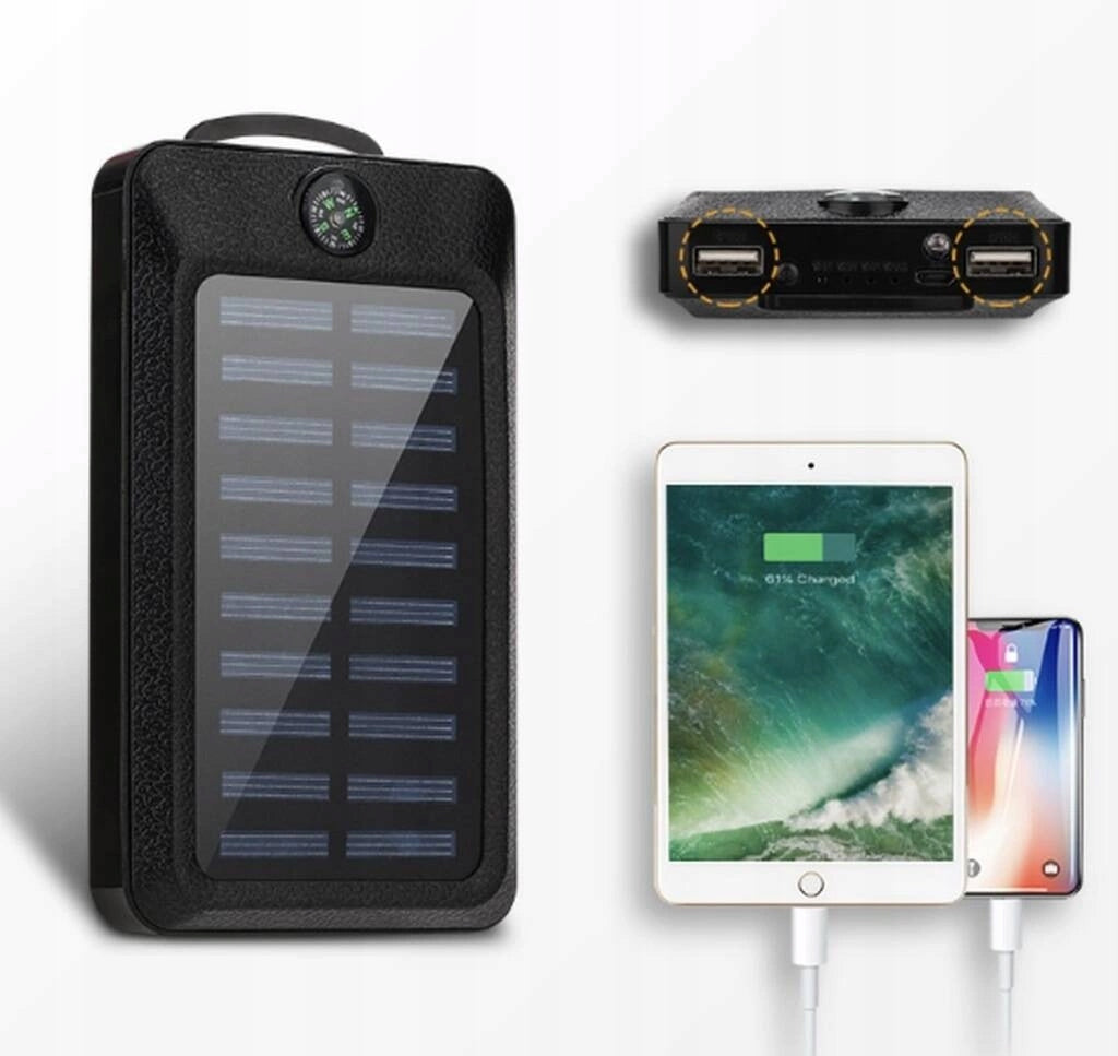 POWERBANK 20000mAh SOLAR UNIVERSAL FLASHLIGHT POWER EAN (GTIN) 5902906175026