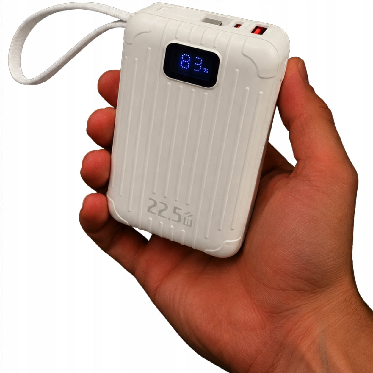 POWERBANK 20000mAh VOPTIX CK-064 22.5W LCD 2KABLE USBC LIGHTNING PD AIRPLANE