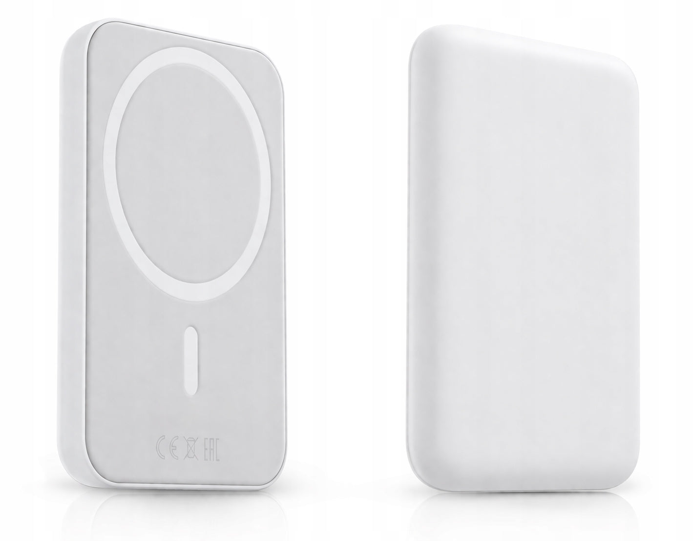 POWERBANK 5000 MAH MAGSAFE WIRELESS COMPACT MUST-HAVE WHITE STYLISH