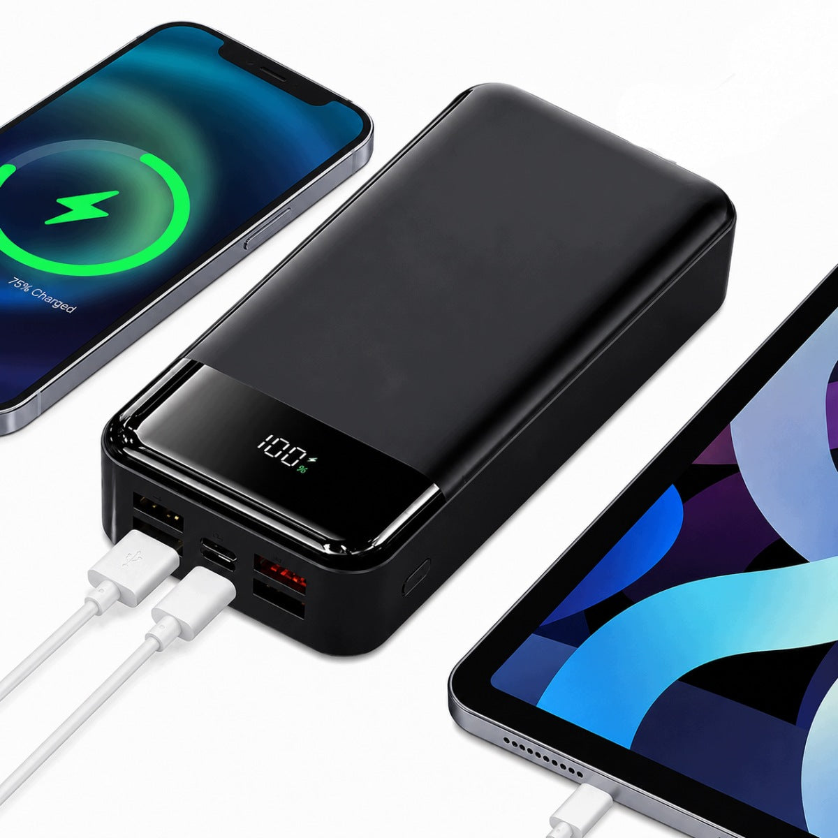 POWERBANK 50000 MAH WITH FLASHLIGHT TOURIST CHARGER