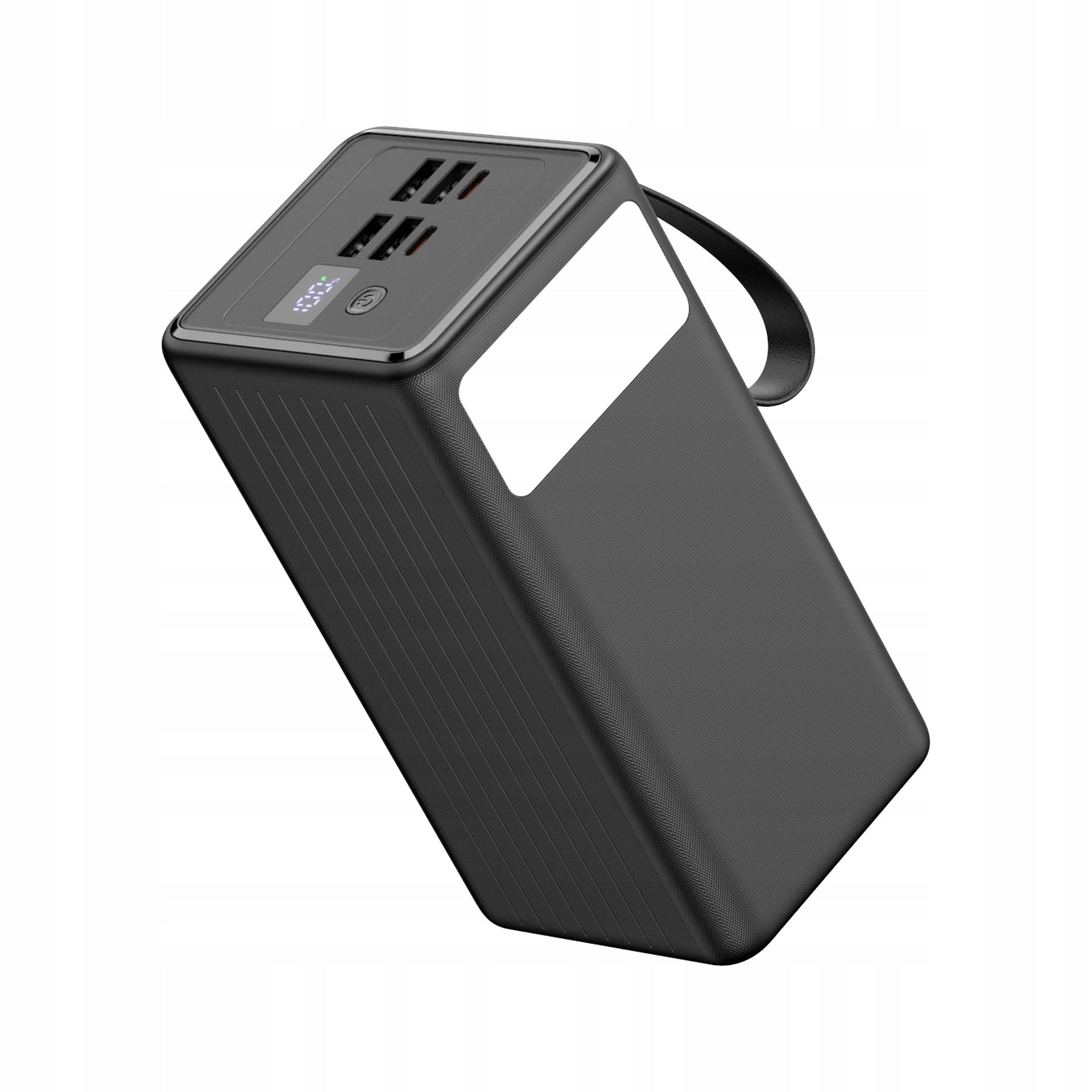 POWERBANK 60000mAh 4x USB 2x USB-C PD QC 3.0 65W FAST CHARGING + CABLE Battery capacity 60000 mAh