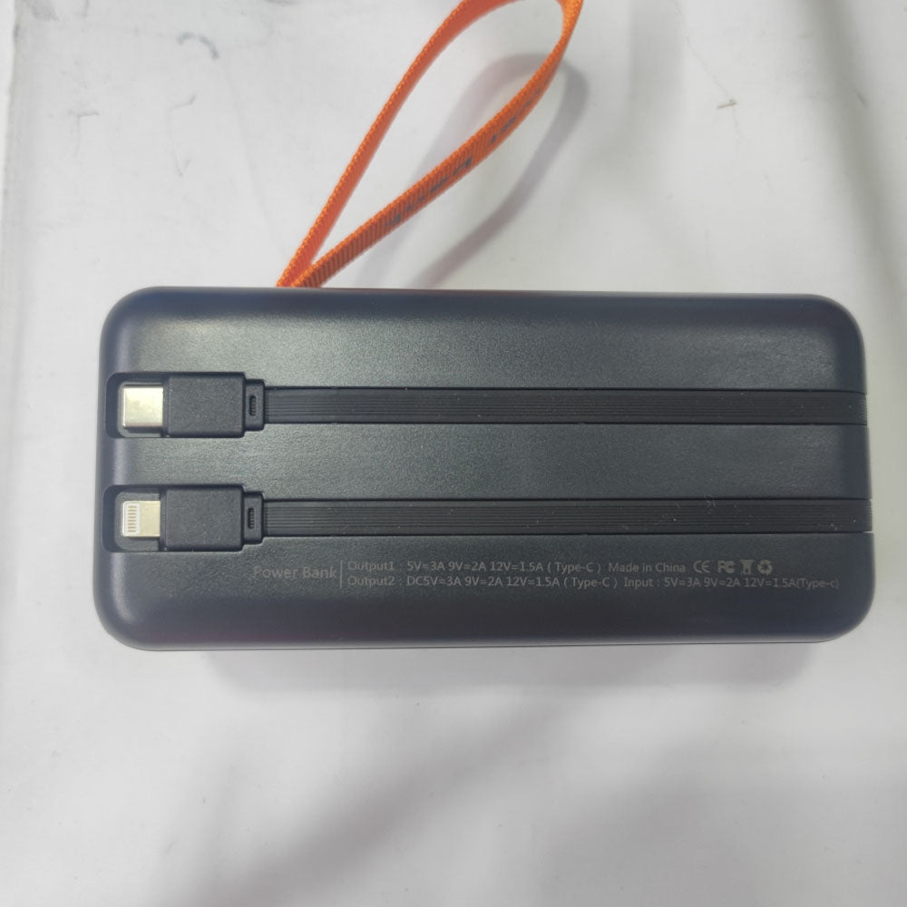 POWERBANK POWER BANK 4XUSB USB-C POWERFUL TURBO CHARGING WITH FLASHLIGHT 50000MAH Battery capacity 50000 mAh