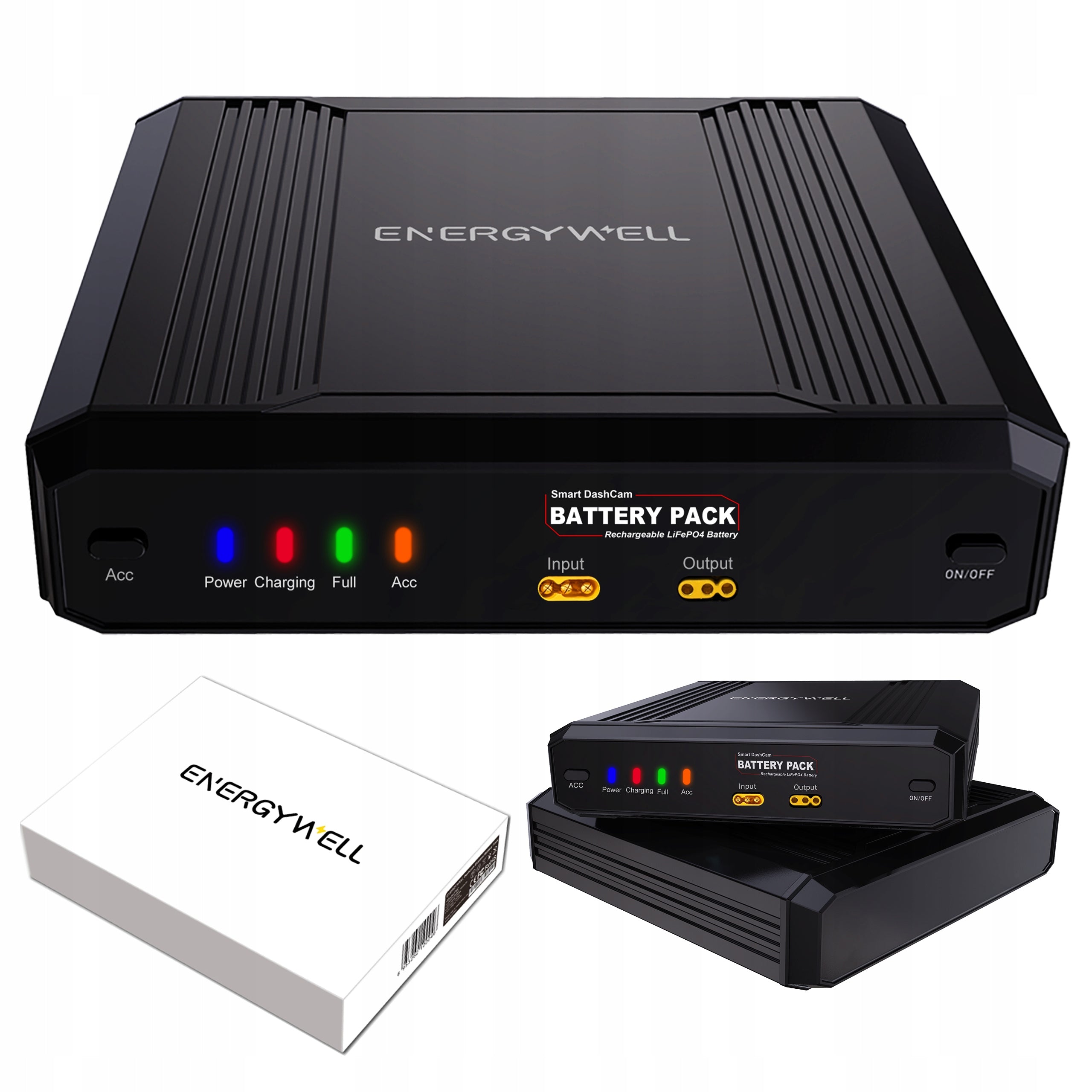 POWERBANK RECHARGEABLE CAR CAMERA BATTERY ENERGYWELL P6C 102,4Wh