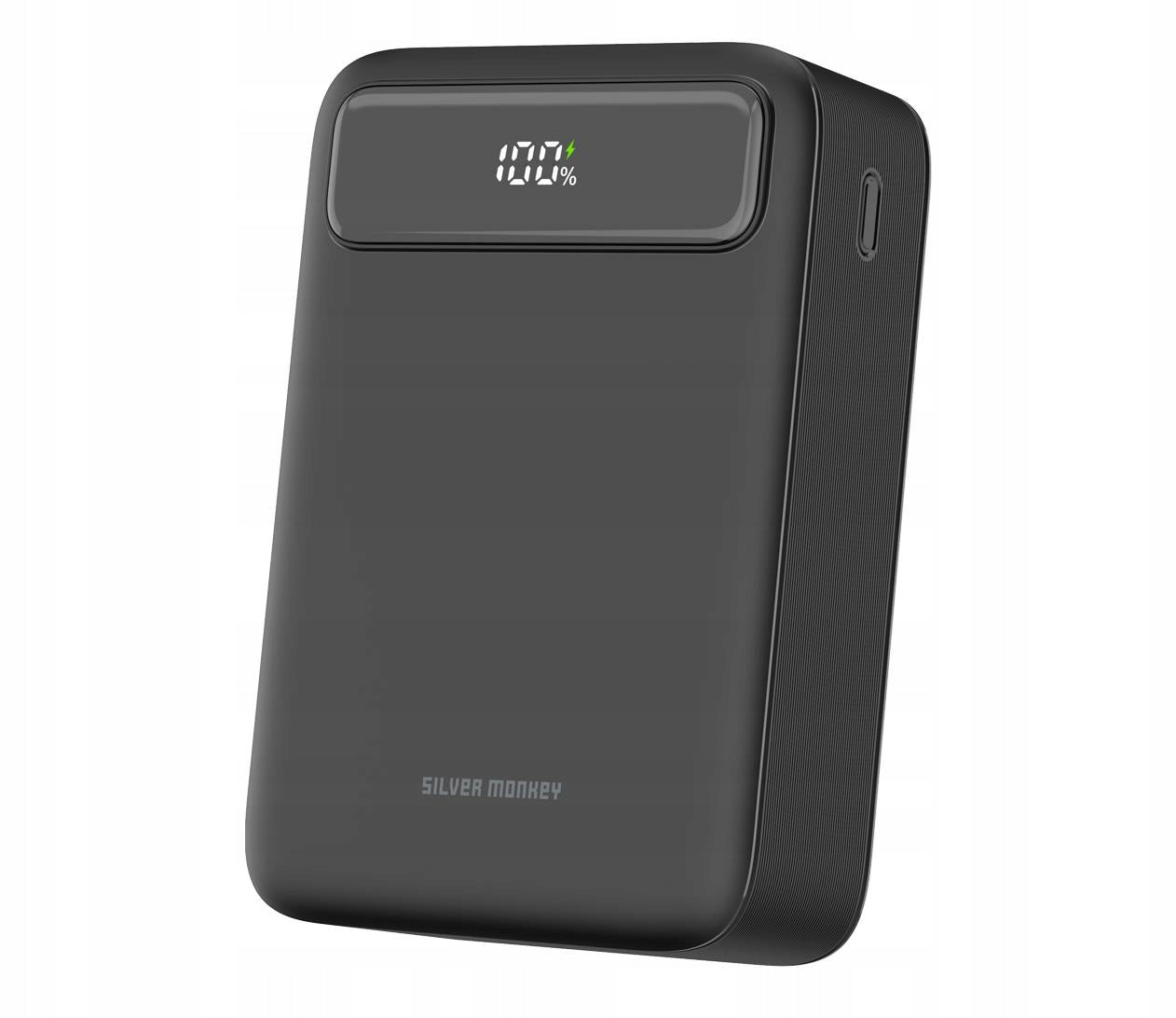 POWERBANK SILVER MONKEY 20,000mAh USB-A USB-C PD 22.5W Battery capacity 20000 mAh