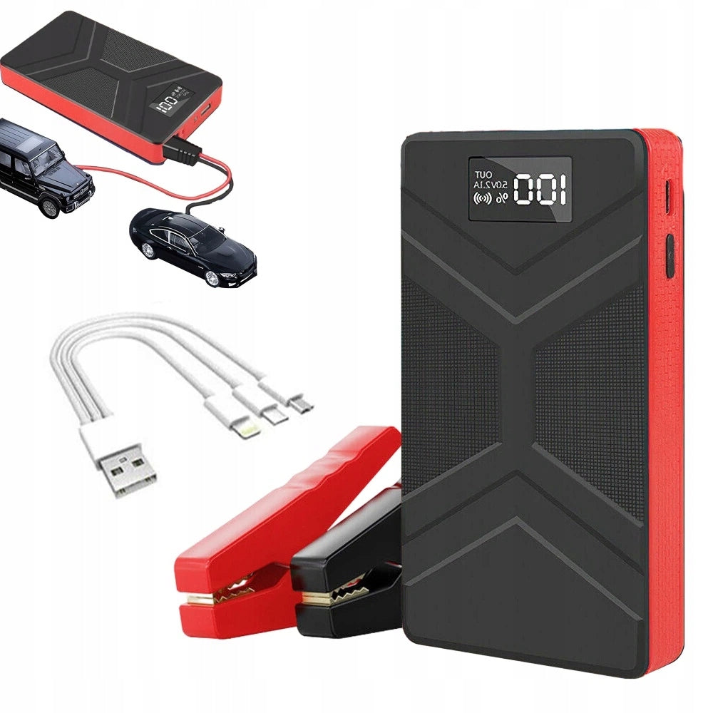 POWERBANK + STARTER 800A 30000MAH WITH DIGITAL POWER DISPLAY