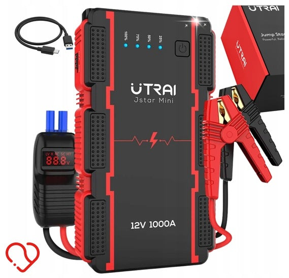 POWERBANK WITH START-UP FUNCTION START-UP DEVICE FOR CAR 1000A 12V