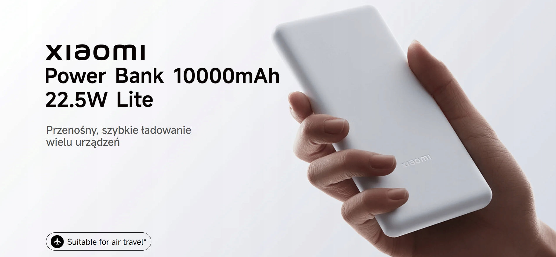 POWERBANK XIAOMI 10000mAh WHITE PORTABLE CHARGER FOR HOME TRAVEL Manufacturer code mi_20200221160342
