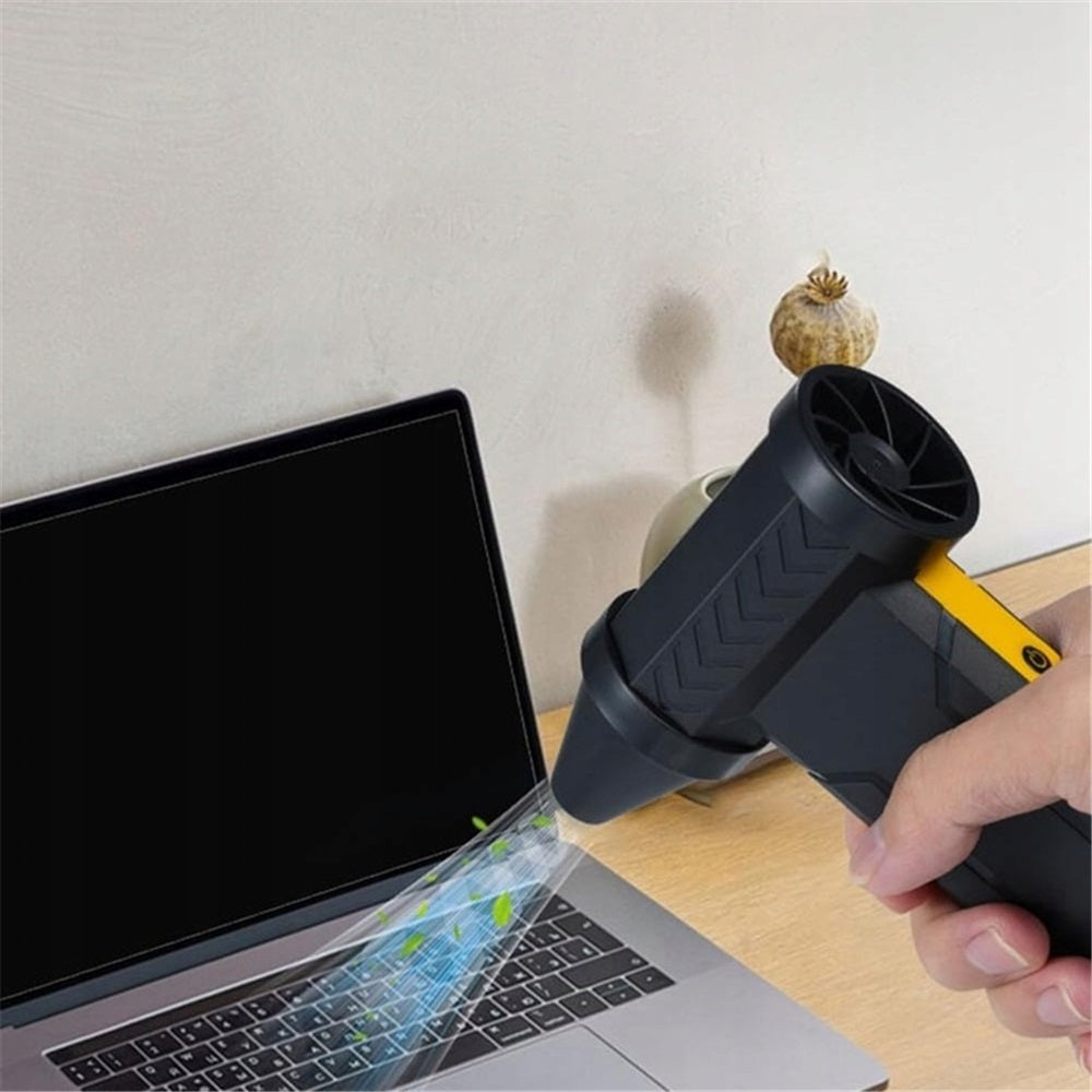 POWERFUL 10000MAH CLIMATIVE TURBO BATTERY BLOWER FOR DUST 160000RPM Manufacturer code HG10869-FDWD-F-PRZENOŚNA DMUCHAWA