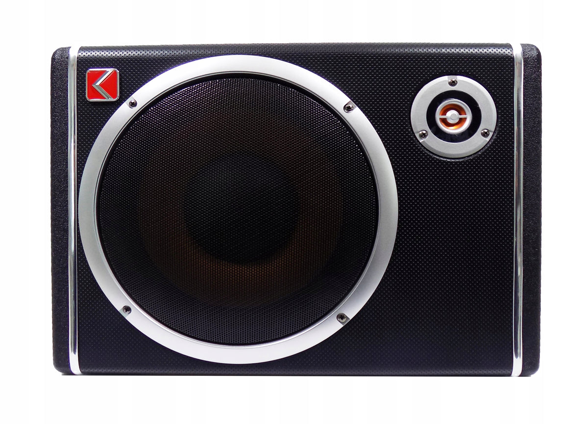 POWERFUL BASS TUBE BOX SUBWOOFER 800W ACTIVE 25cm AMPLIFIER + CABLES EAN (GTIN) 5904960056617