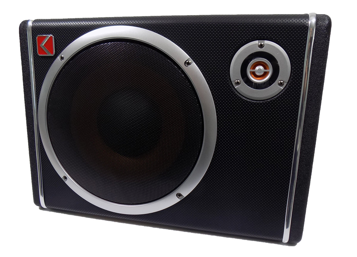 POWERFUL BASS TUBE BOX SUBWOOFER 800W ACTIVE 25cm AMPLIFIER + CABLES Manufacturer SOLING