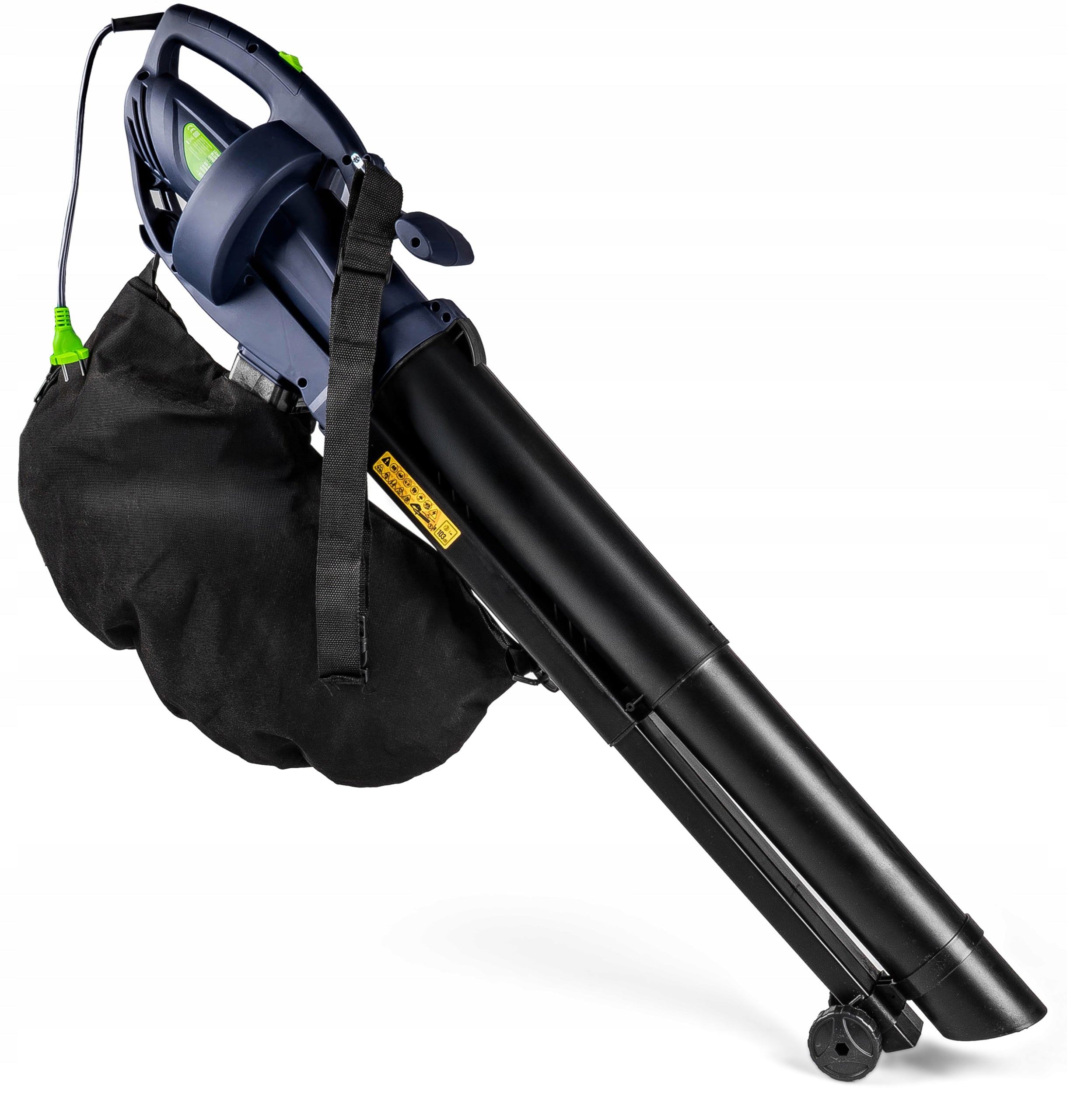 POWERFUL BLOWER ELECTRIC LEAF VACUUM CLEANER 3000W 35L WITH SHREDDER Output 13 m3/min