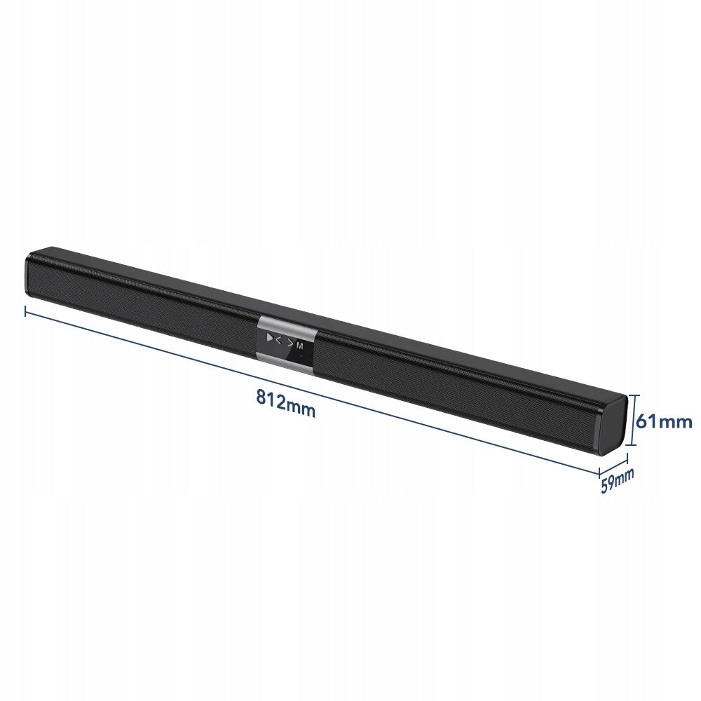 POWERFUL BLUETOOTH SOUNDBAR USB SPEAKER TV Bluetooth AUX SET Model ASKMJH