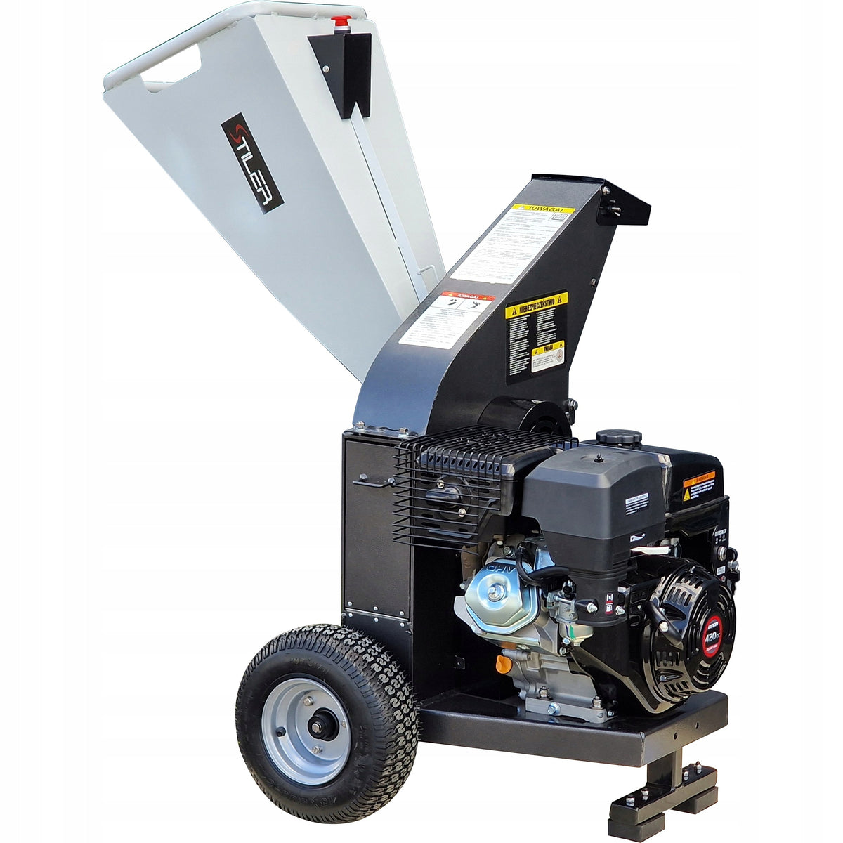 POWERFUL CHIPPER COMBUSTION SHREDDER FOR BRANCHES STILER LONCIN 15KM DISC Manufacturer code STILER HT-SC15