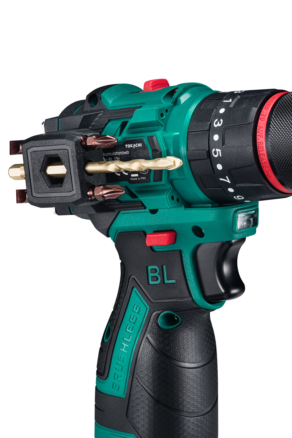 POWERFUL CORDLESS DRILL BRUSHLESS IMPACT DRILL AKU Packaging status original