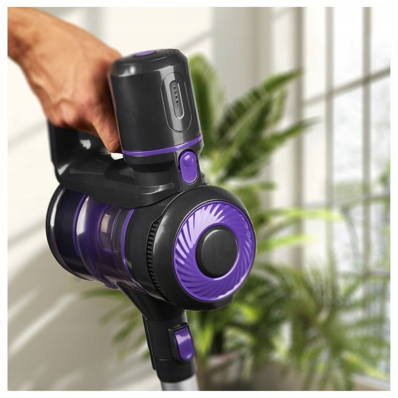 POWERFUL CORDLESS HANDHELD VACUUM CLEANER 220W CYCLONE HOUSEHOLD Model ODKURZACZ PIONOWY BEZPRZEWODOWY RĘCZNY LED 2W1