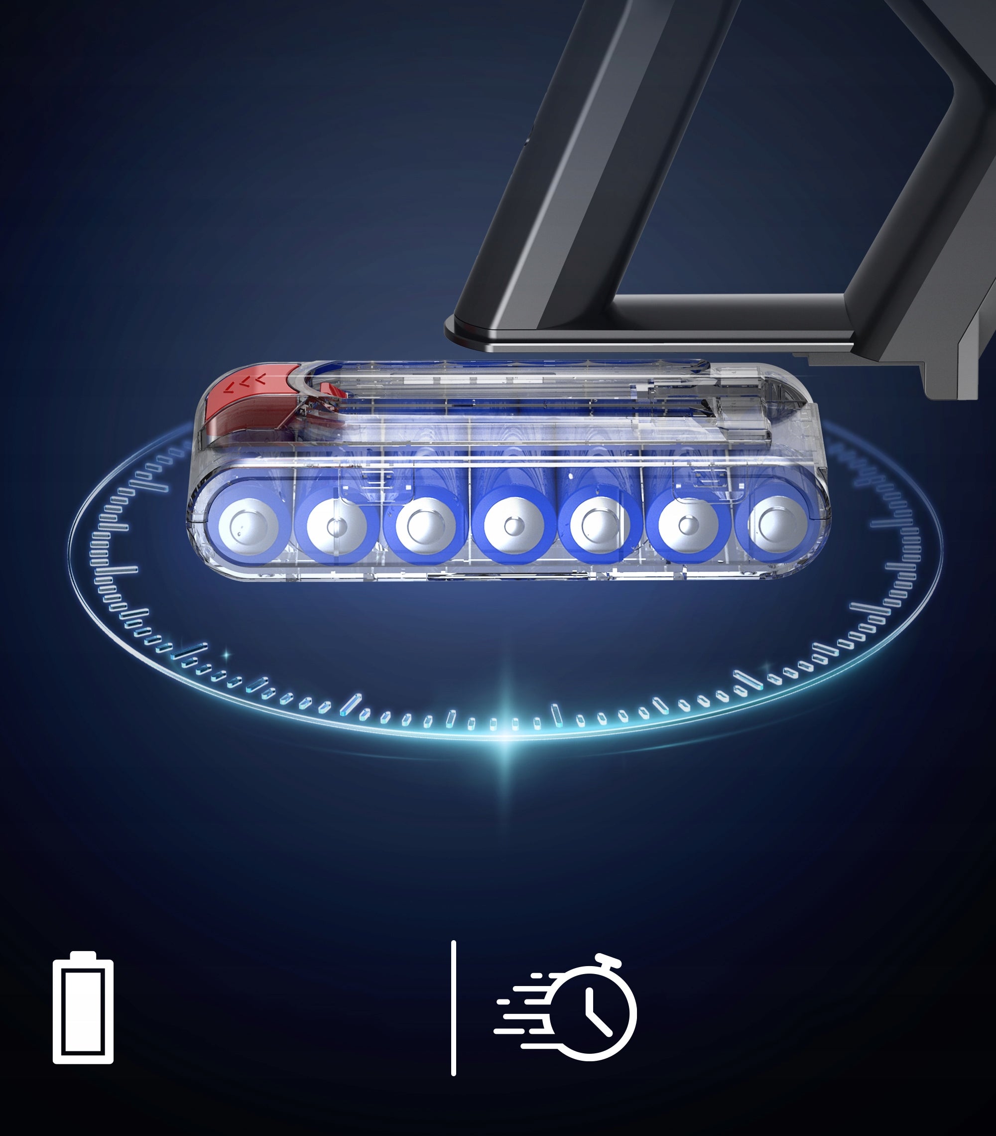 POWERFUL CORDLESS UPRIGHT VACUUM CLEANER Blossom V18 550w 50KPA HEPA Packaging status original