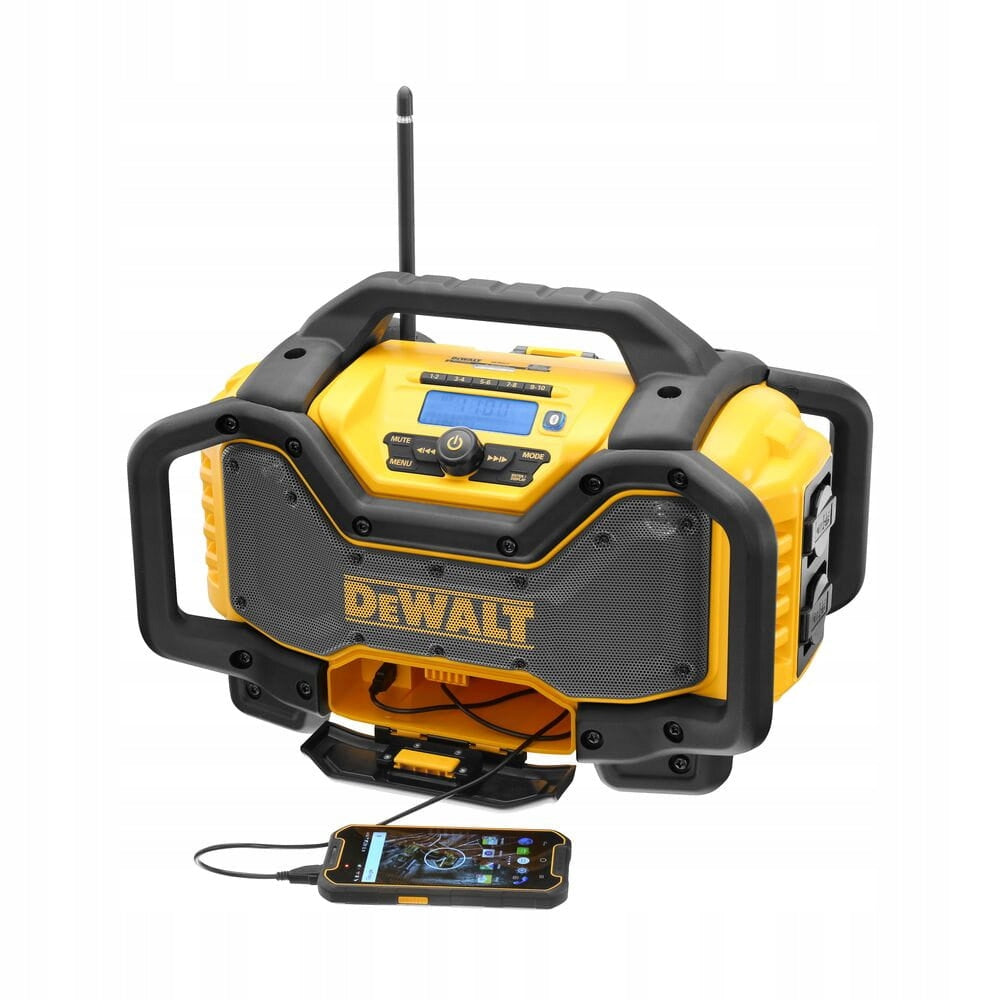 POWERFUL Construction Radio DEWALT DCR027 DAB+ FM Bluetooth 18V USB 230V STEREO Packaging status original